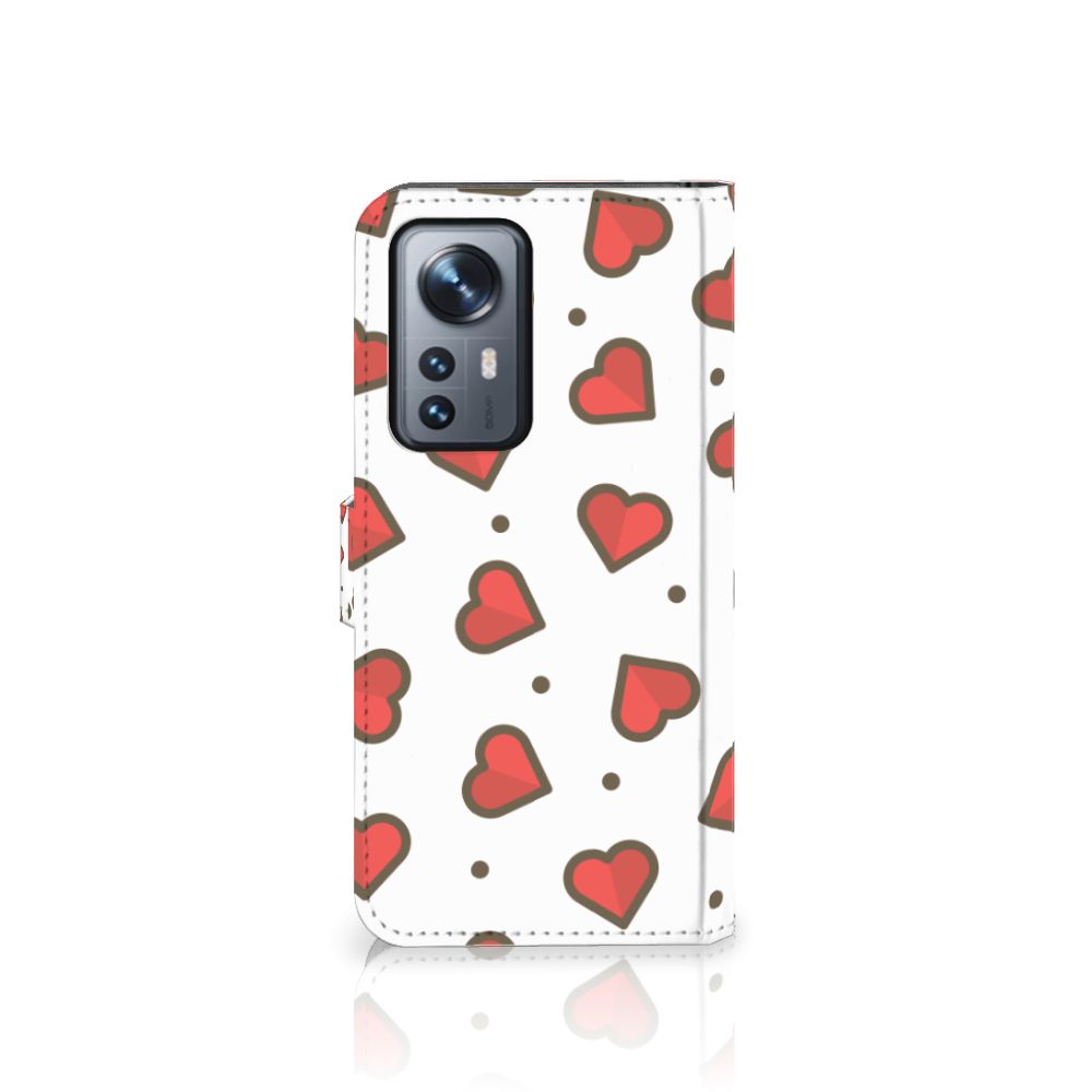 Xiaomi 12 Pro Telefoon Hoesje Hearts