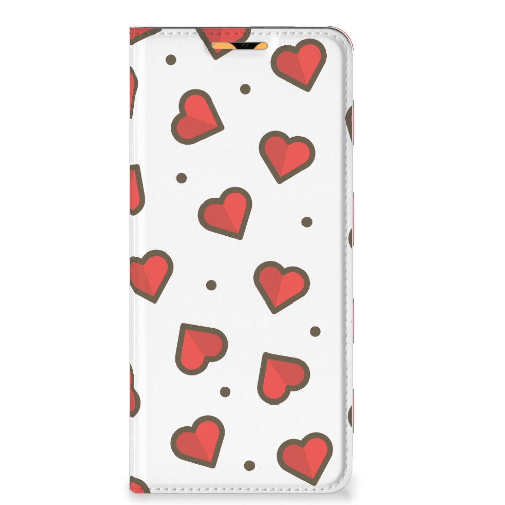 OPPO A15 Hoesje met Magneet Hearts - B2C Telecom
