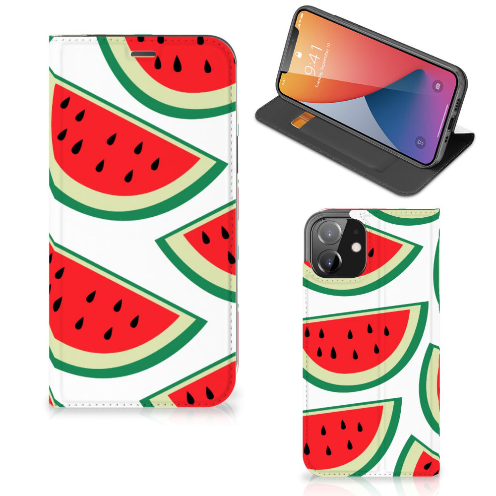 iPhone 12 | iPhone 12 Pro Flip Style Cover Watermelons