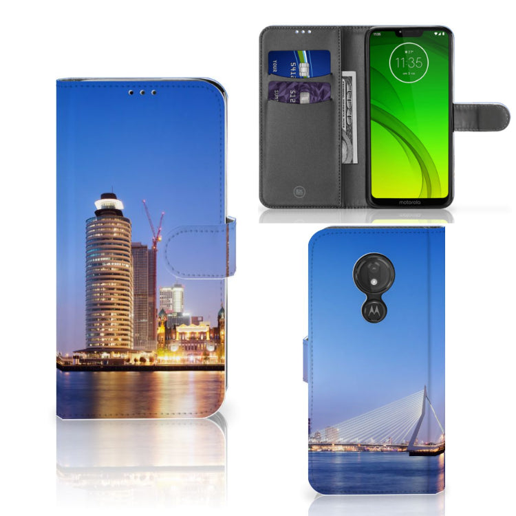 Motorola Moto G7 Power Flip Cover Rotterdam