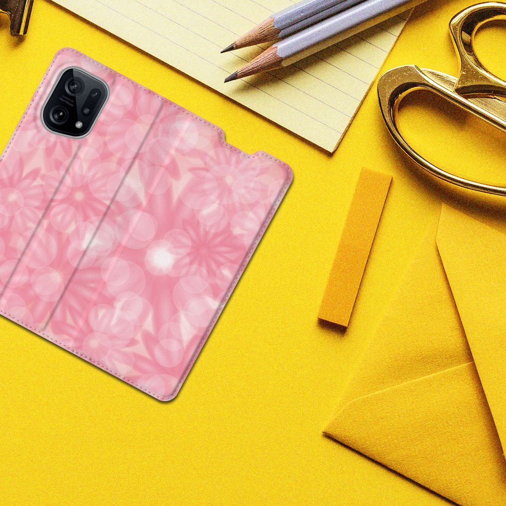 OPPO Find X5 Smart Cover Spring Flowers - B2C Telecom