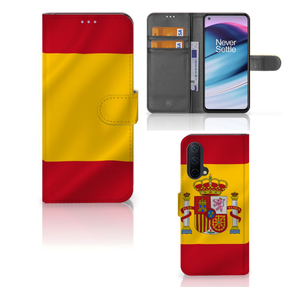 OnePlus Nord CE 5G Bookstyle Case Spanje