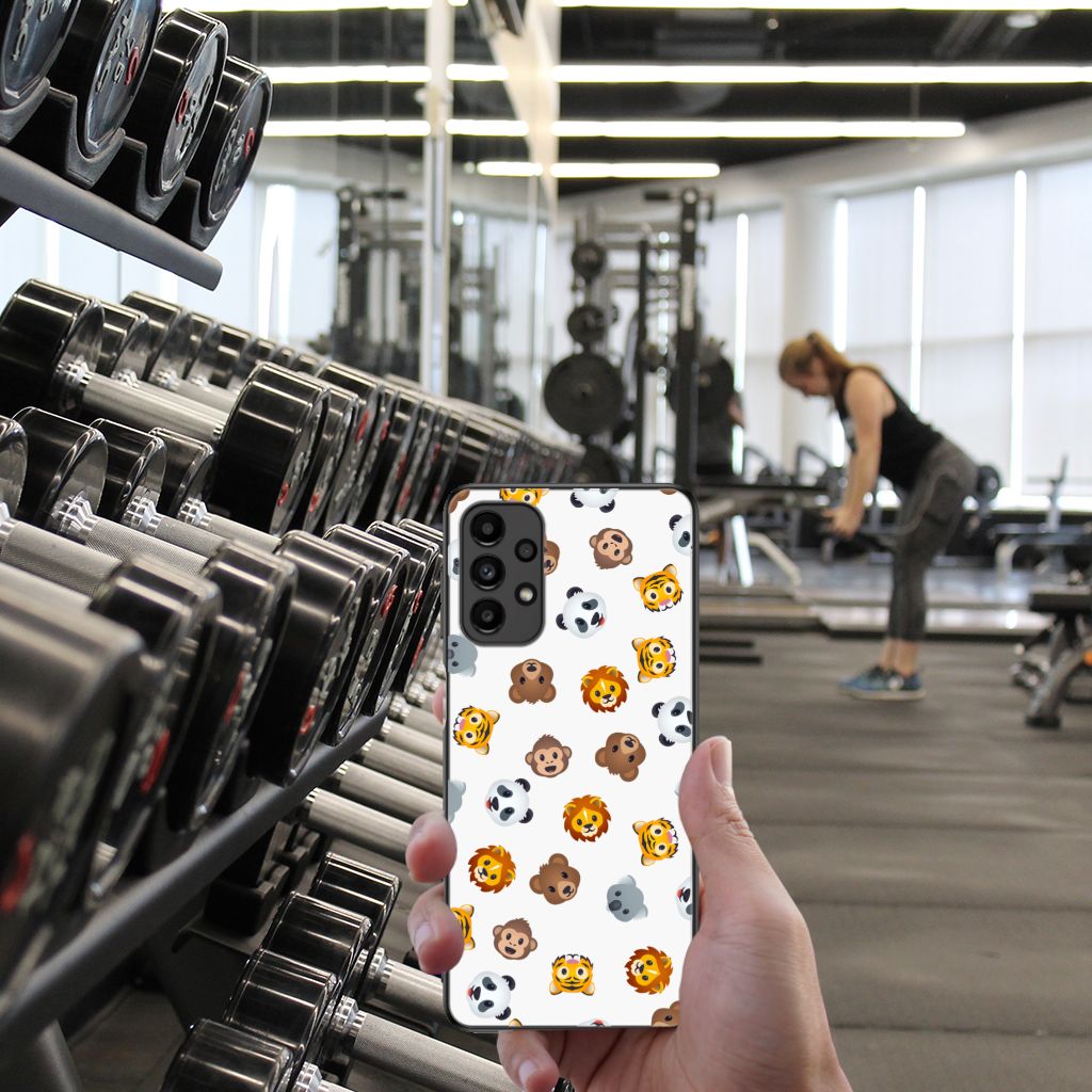 Back Case voor Samsung Galaxy A13 4G Dieren Emojis B2C Telecom
