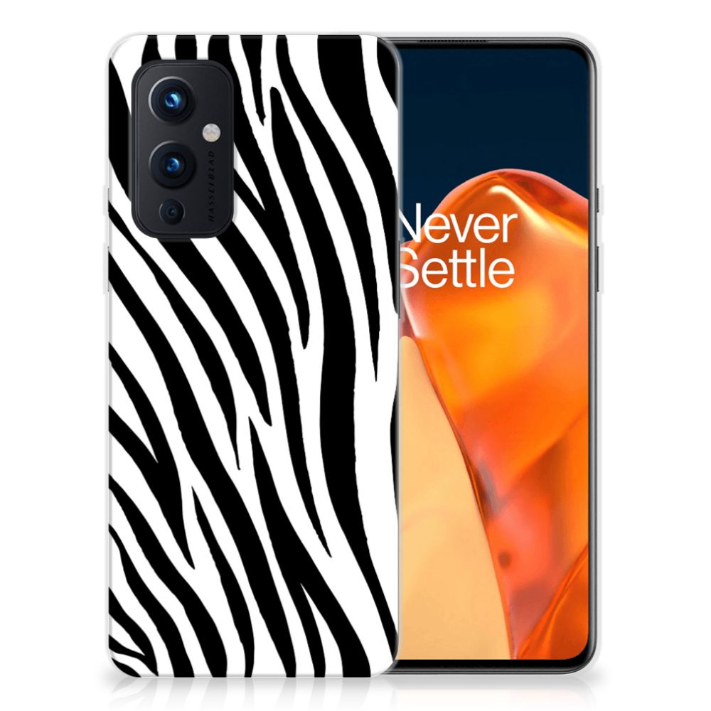 OnePlus 9 TPU Hoesje Zebra