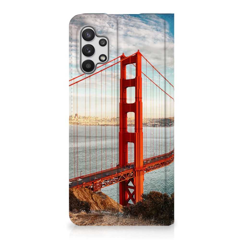 Samsung Galaxy A32 5G Book Cover Golden Gate Bridge - B2C Telecom