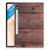 Samsung Galaxy Tab S7FE Silicone Tablet Hoes Old Wood - B2C Telecom