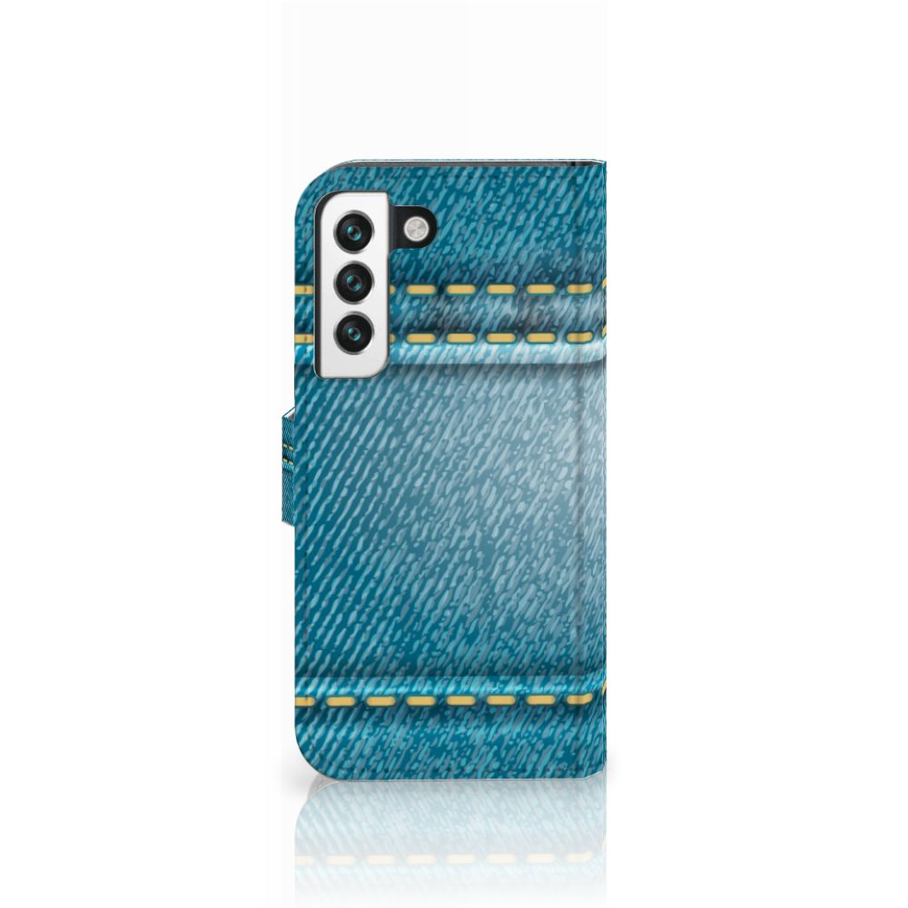 Samsung Galaxy S22 Wallet Case met Pasjes Jeans