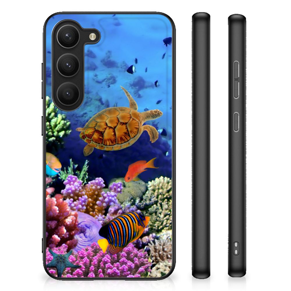 Samsung Galaxy S23 Dierenprint Telefoonhoesje Vissen B2C Telecom