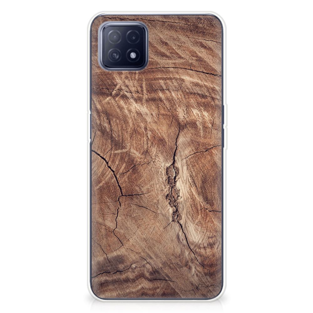 OPPO A53 5G | OPPO A73 5G Bumper Hoesje Tree Trunk