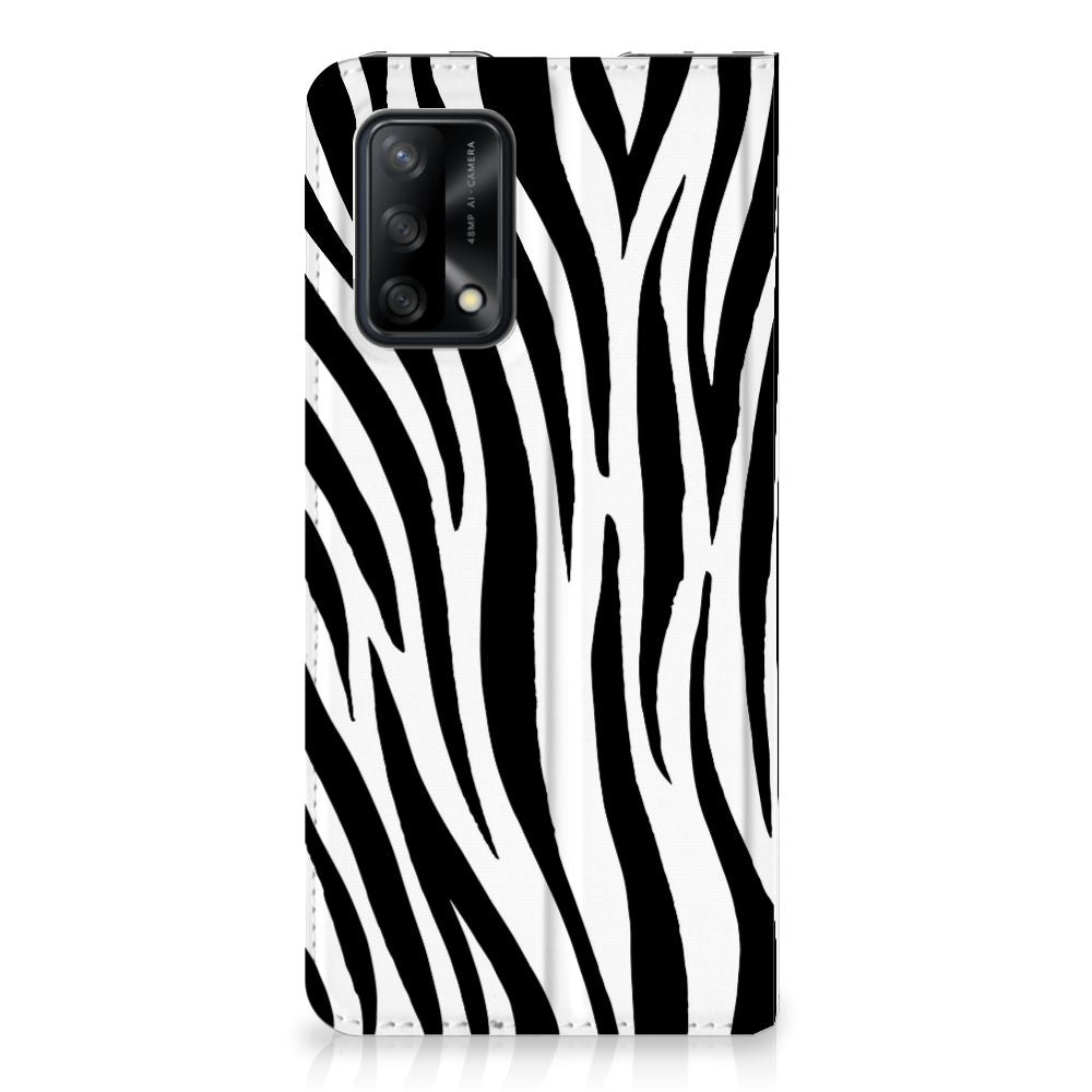 OPPO A74 4G Hoesje maken Zebra - B2C Telecom