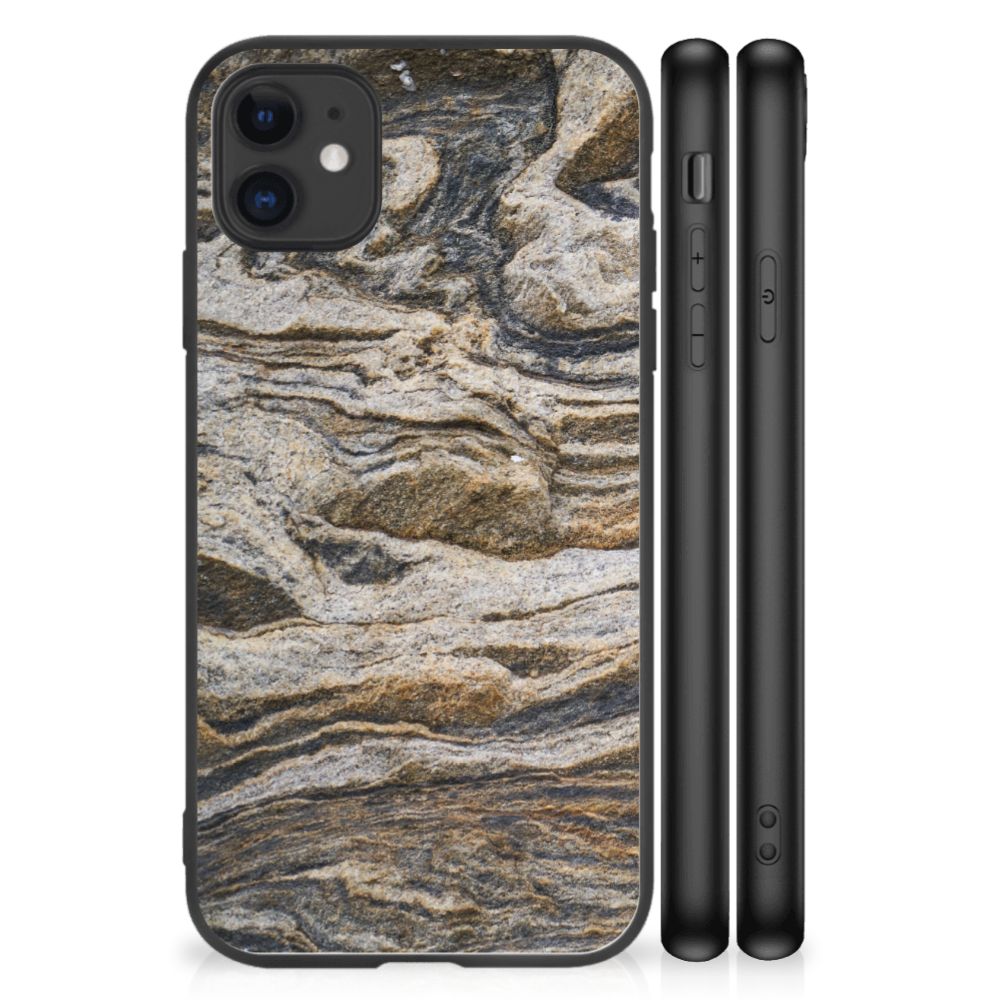 iPhone 11 Marmeren Print Telefoonhoesje Steen B2C Telecom