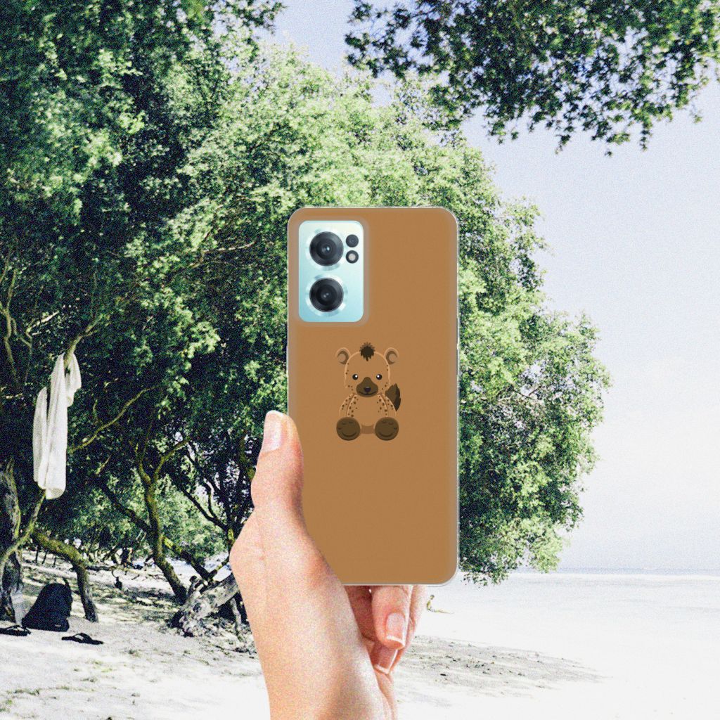 OnePlus Nord CE 2 5G Telefoonhoesje met Naam Baby Hyena B2C Telecom