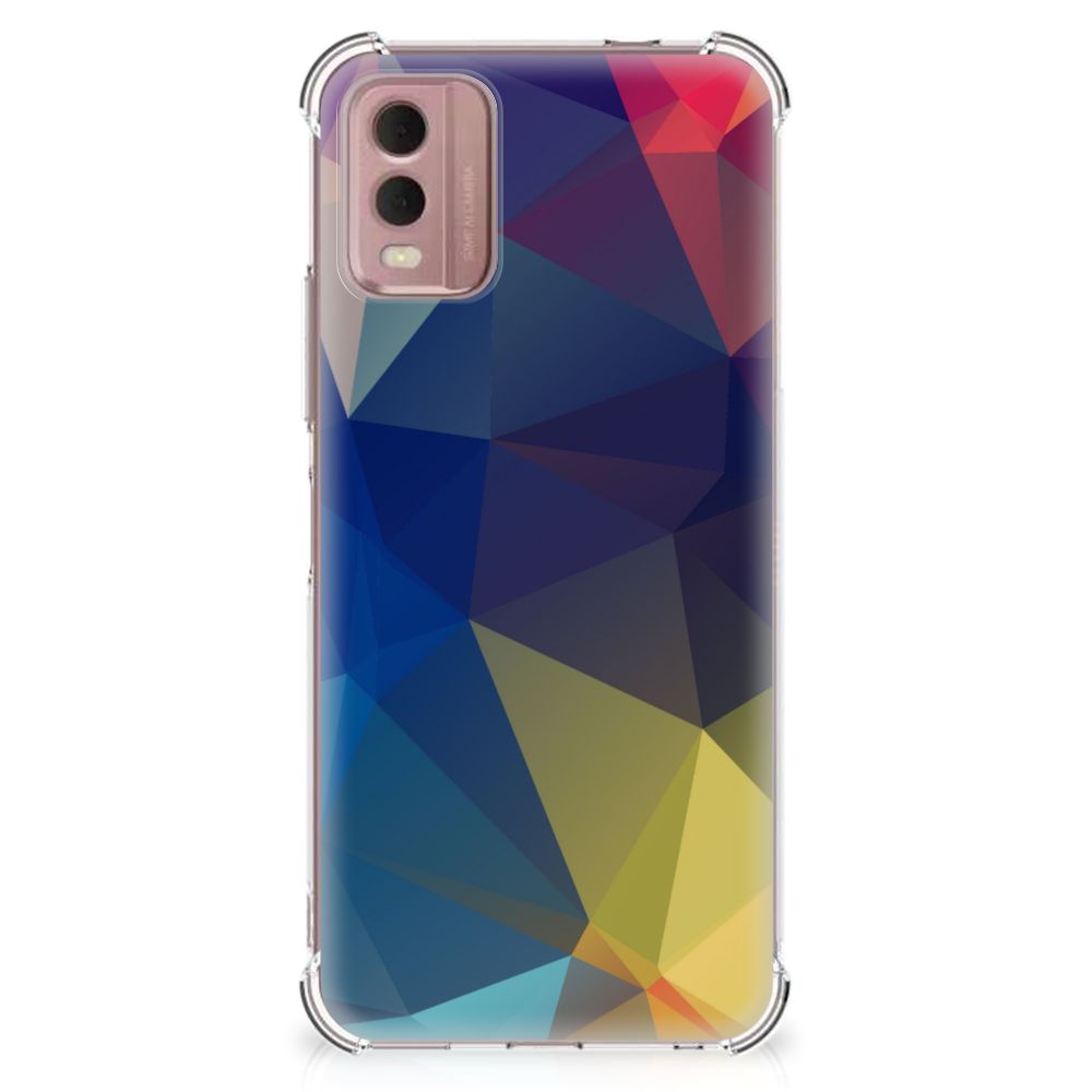 Nokia C32 Shockproof Case Polygon Dark B2C Telecom