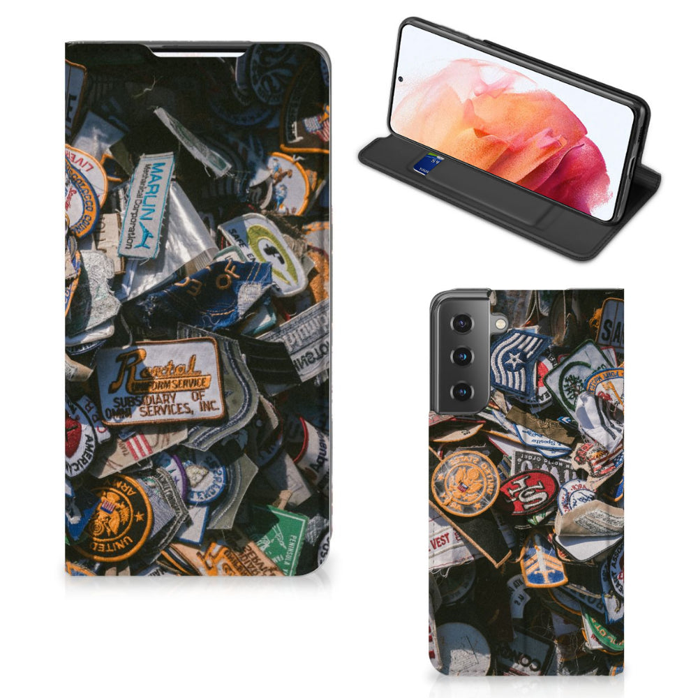 Samsung Galaxy S21 Stand Case Badges