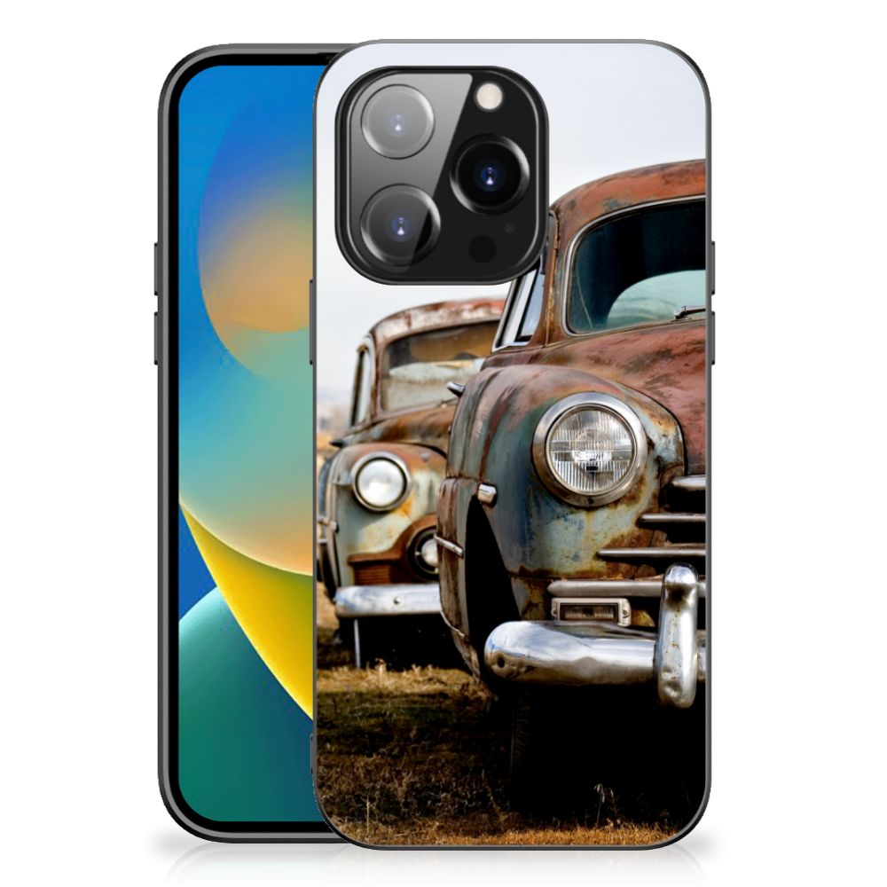 iPhone 14 Pro Silicone Back Case Vintage Auto B2C Telecom