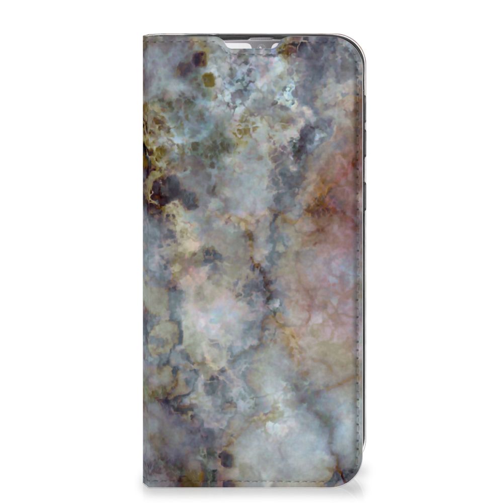 Samsung Galaxy M31 Standcase Marmer Grijs - B2C Telecom