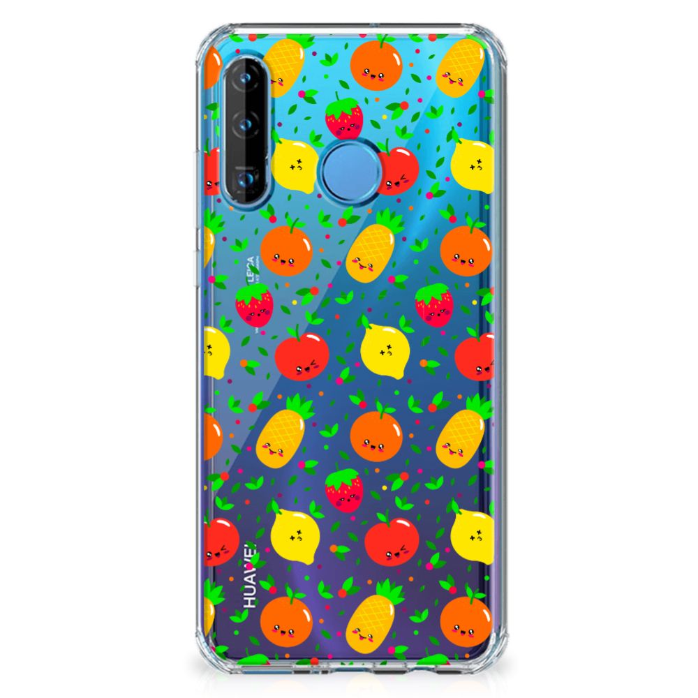 Huawei P30 Lite Beschermhoes Fruits