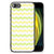 iPhone SE 2022 | SE 2020 | 7/8 Back Case Waves Yellow, opvallend hoesje met golvend ontwerp in geel en groen