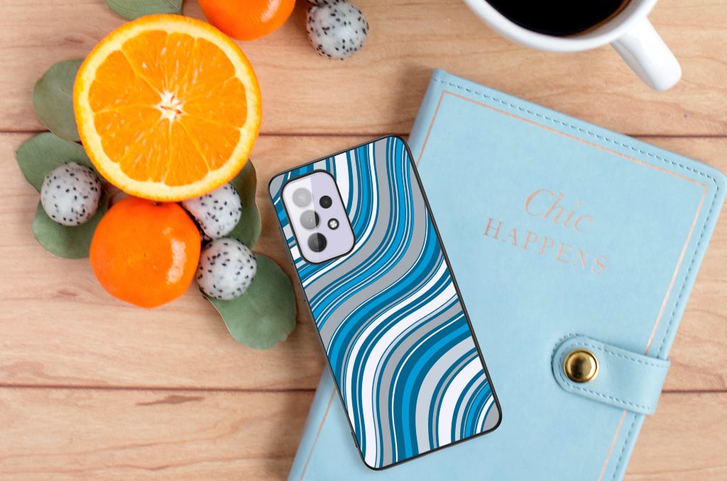 Samsung Galaxy A33 5G Back Case Waves Blue B2C Telecom