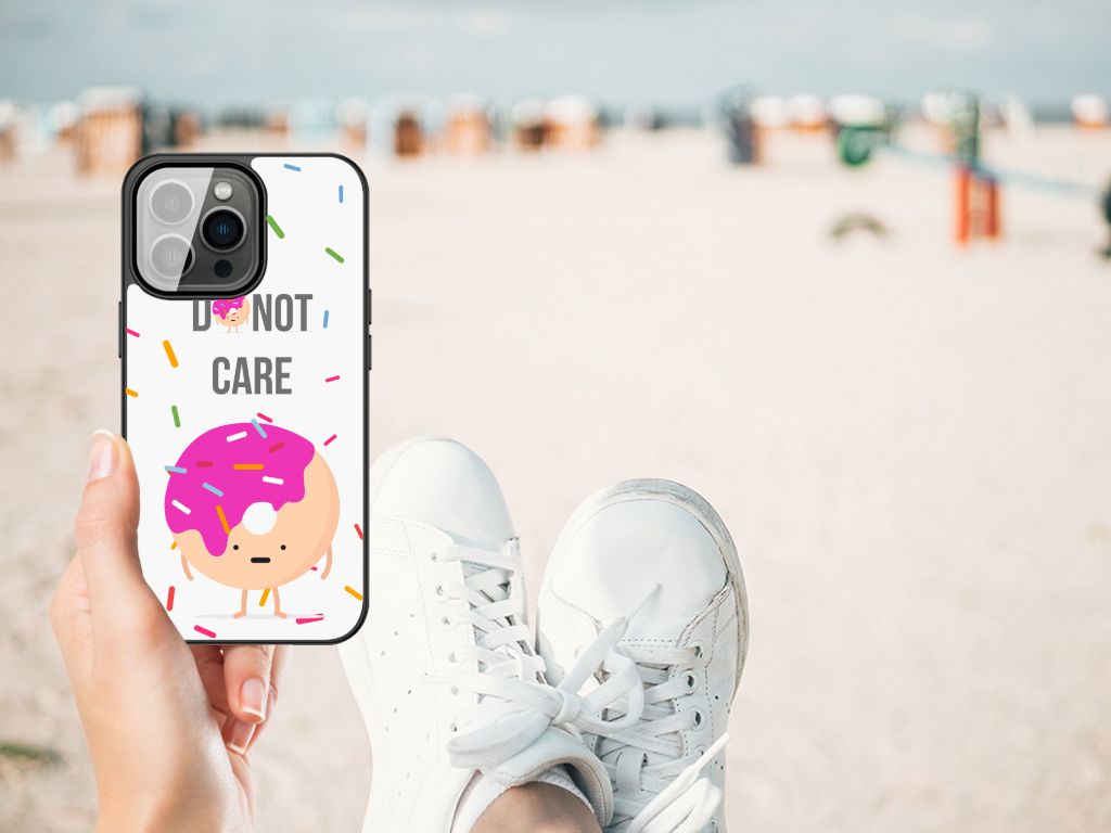 iPhone 13 Pro Max Back Cover Hoesje Donut Roze B2C Telecom