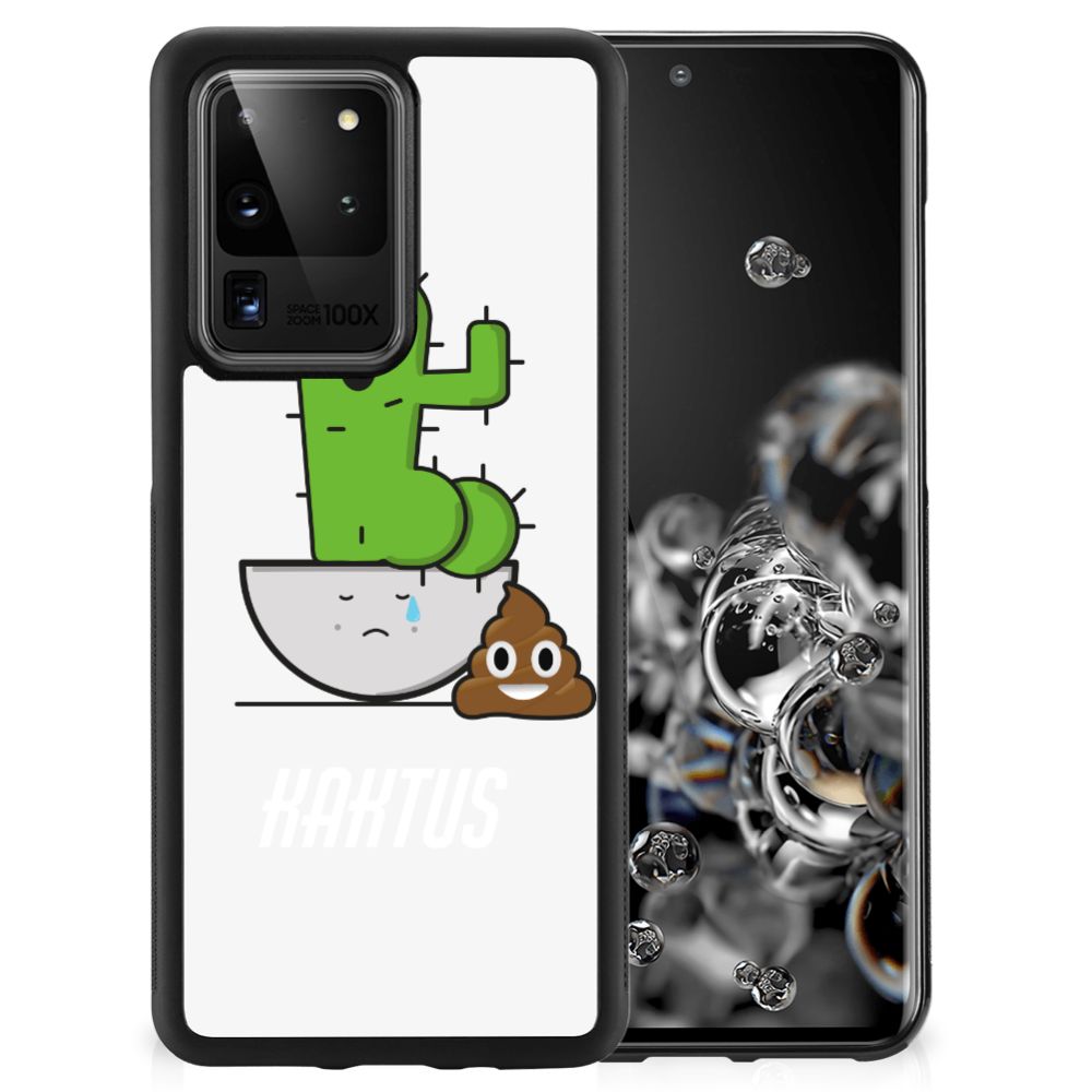 Samsung Galaxy S20 Ultra Bumper Hoesje Cactus Poo B2C Telecom
