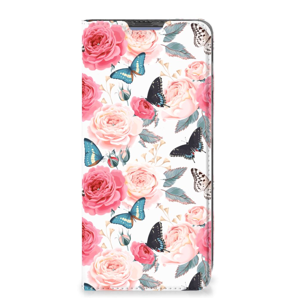 Poco X4 Pro 5G Smart Cover Butterfly Roses - B2C Telecom