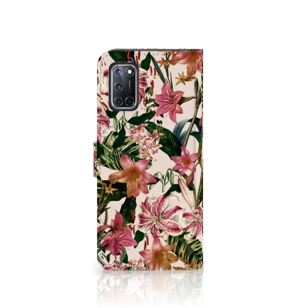 OPPO A72 | OPPO A52 Hoesje Flowers
