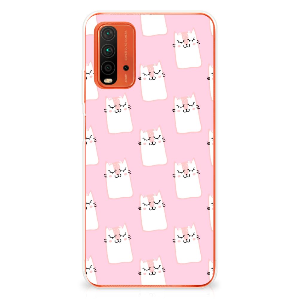 Xiaomi Poco M3 TPU Hoesje Sleeping Cats