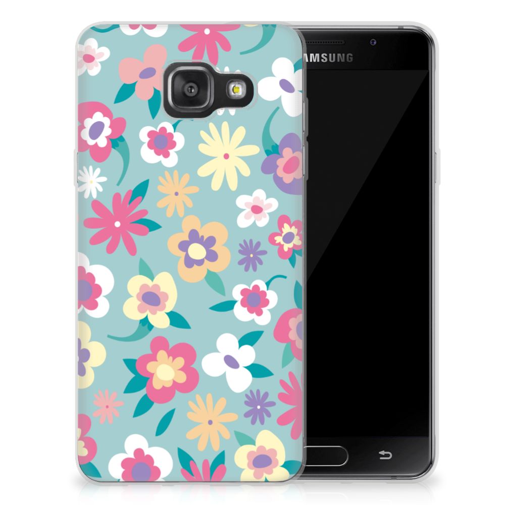 Samsung Galaxy A3 2016 TPU Case Flower Power