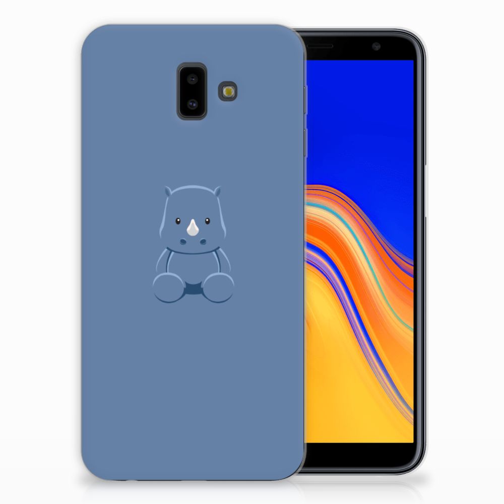 Samsung Galaxy J6 Plus (2018) Telefoonhoesje met Naam Baby Rhino
