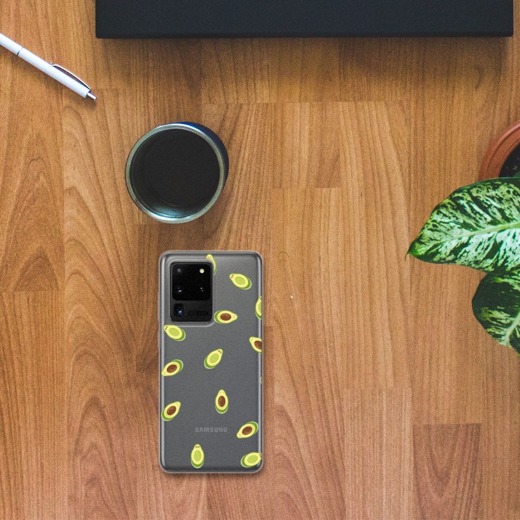 Samsung Galaxy S20 Ultra Siliconen Case Avocado B2C Telecom