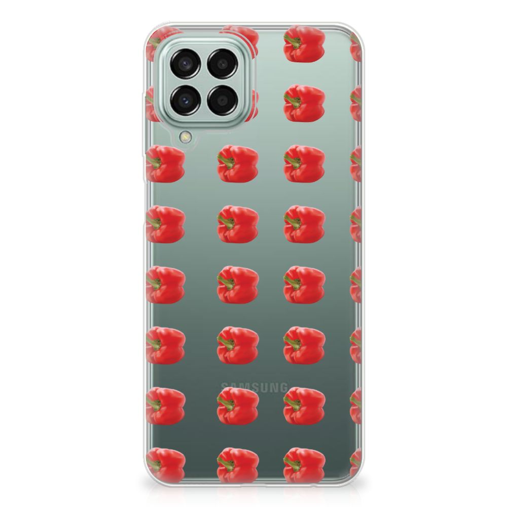 Samsung Galaxy M33 Siliconen Case Paprika Red