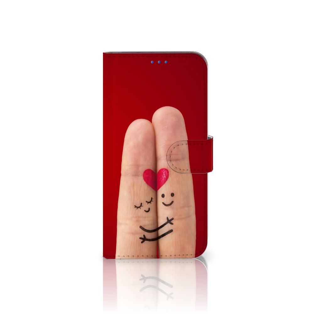 OPPO Reno6 5G Wallet Case met Pasjes Liefde - Origineel Romantisch Cadeau