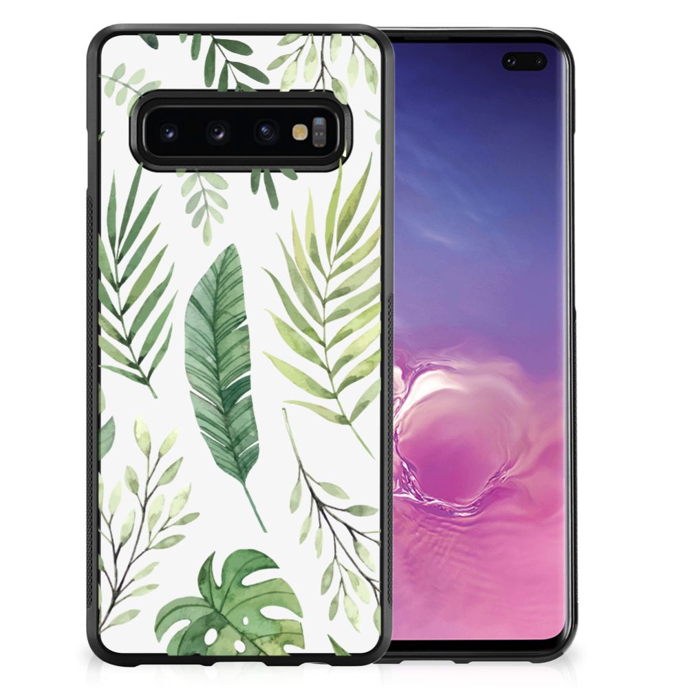 Samsung Galaxy S10+ Skin Case Leaves