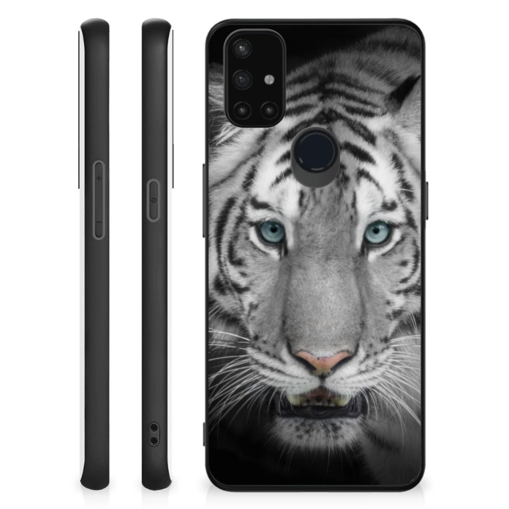 OnePlus Nord N10 5G Dierenprint Telefoonhoesje Tijger B2C Telecom