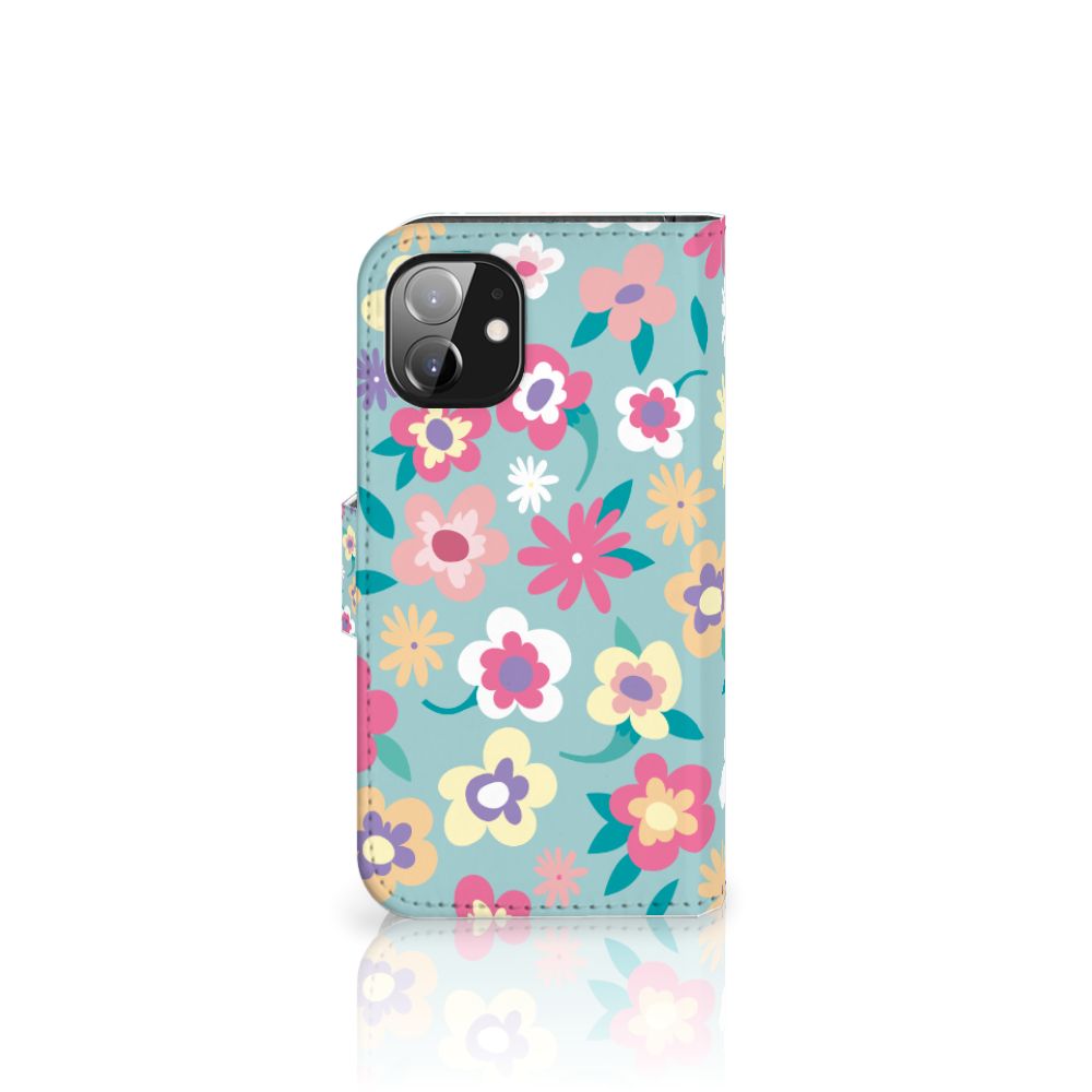 Apple iPhone 12 Mini Hoesje Flower Power