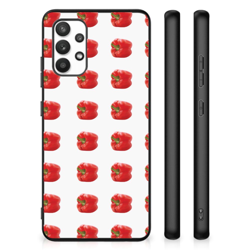 Samsung Galaxy A32 4G | A32 5G Enterprise Editie Back Cover Hoesje Paprika Red B2C Telecom