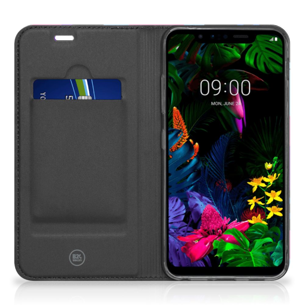 LG G8s Thinq Stand Case Funky Triangle