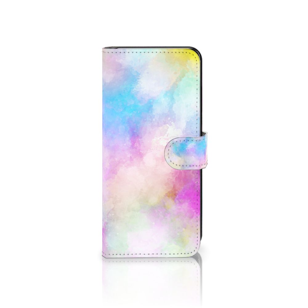 Hoesje Motorola Moto G72 Watercolor Light met unieke pastelkleuren en kunstzinnige uitstraling.
