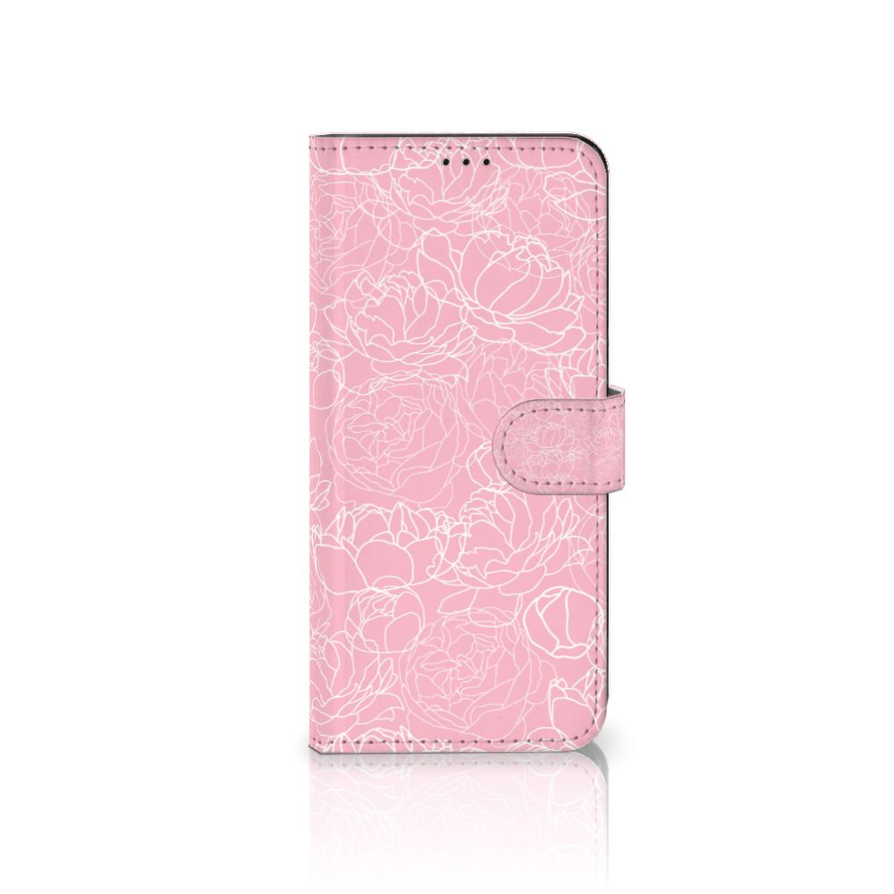 OPPO Find X5 Pro Hoesje White Flowers