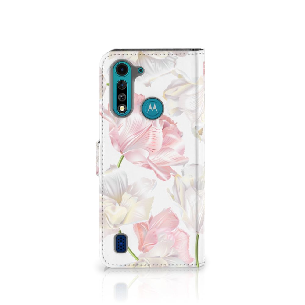 Motorola G8 Power Lite Hoesje Lovely Flowers