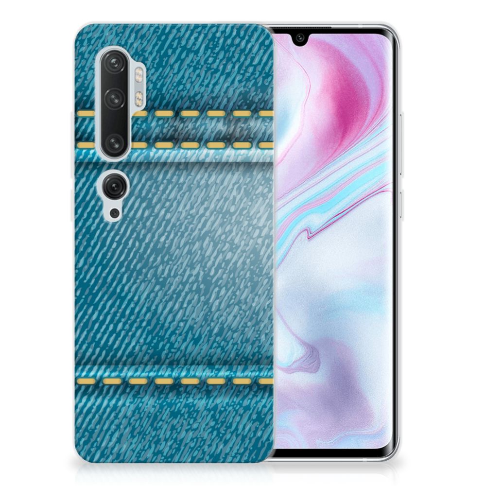 Xiaomi Mi Note 10 Pro Silicone Back Cover Jeans