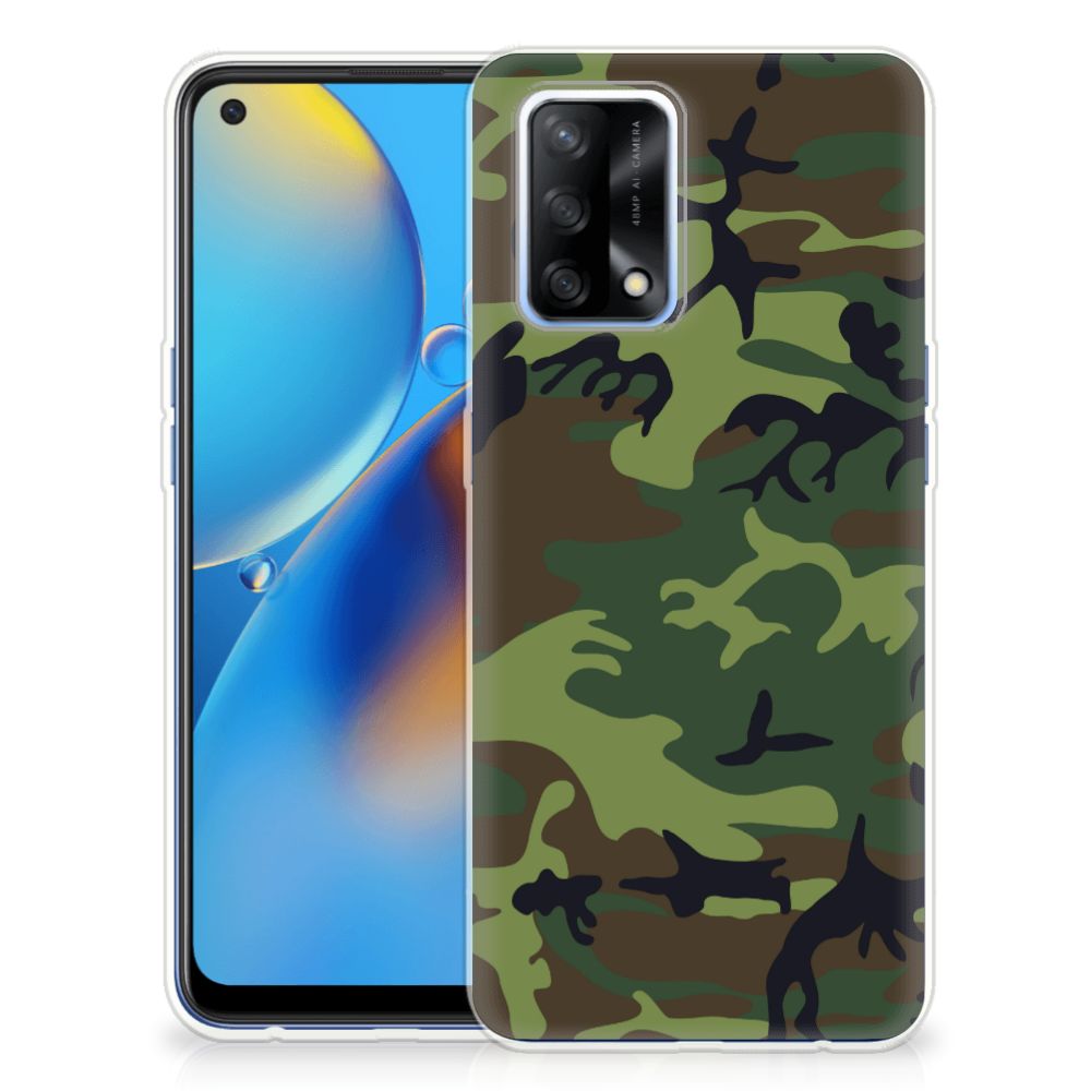 OPPO A74 4G TPU bumper Army Dark B2C Telecom