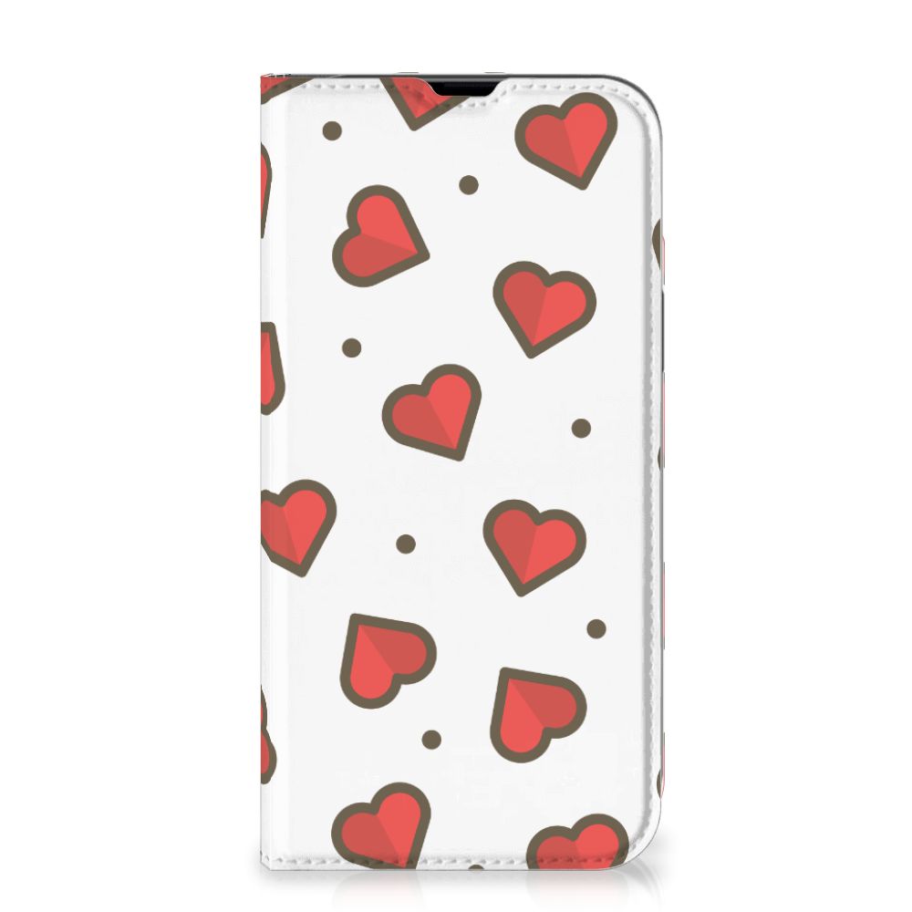 iPhone 13 Pro Max Hoesje met Magneet Hearts - B2C Telecom