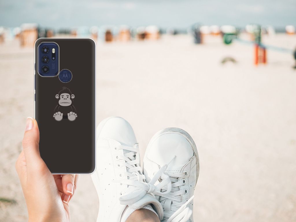 Motorola Moto G60s Telefoonhoesje met Naam Gorilla B2C Telecom
