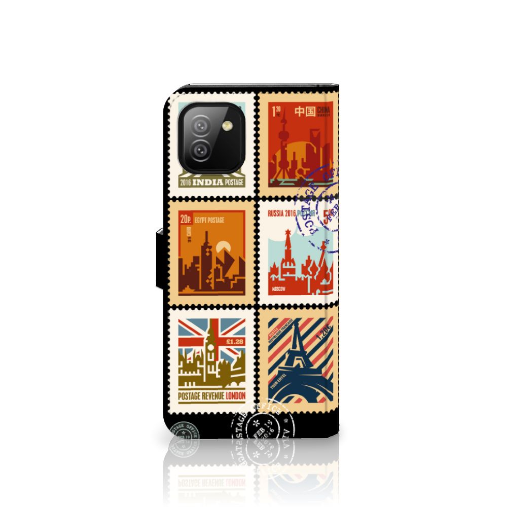 Samsung Galaxy A03 Flip Cover Postzegels
