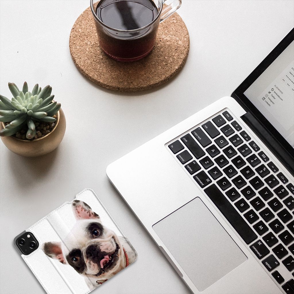 iPhone 13 Mini Hoesje maken Franse Bulldog - B2C Telecom