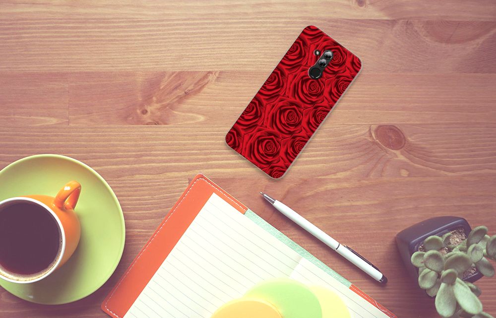 Huawei Mate 20 Lite TPU Case Red Roses