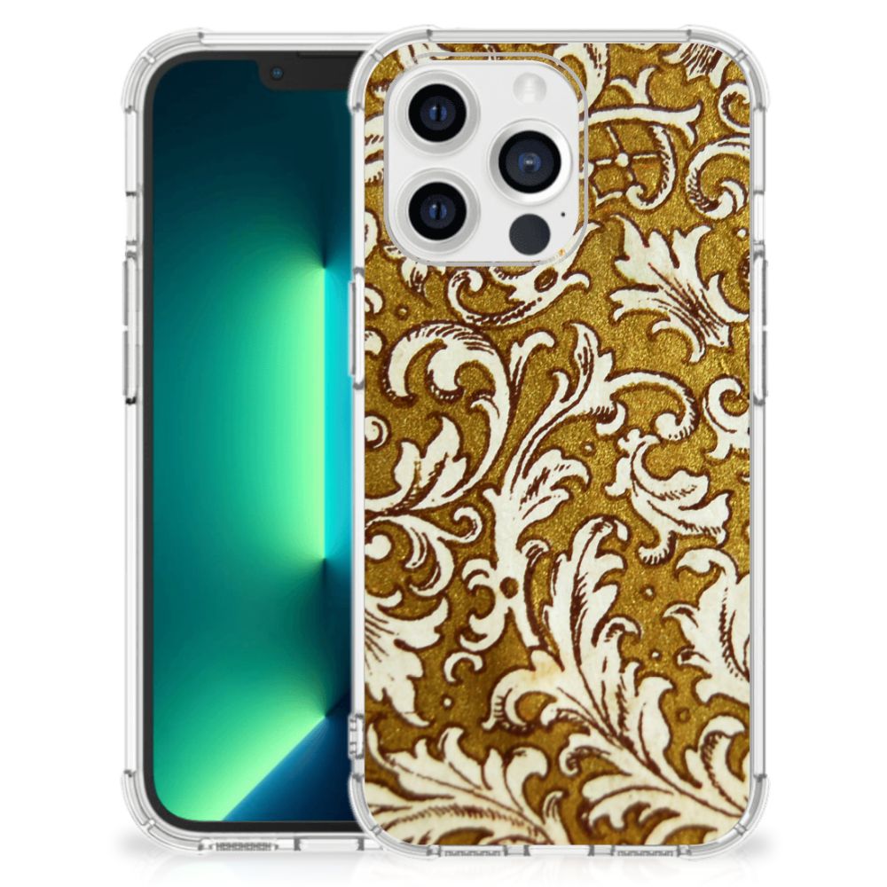 Anti Shock Case iPhone 13 Pro Max Barok Goud - B2C Telecom