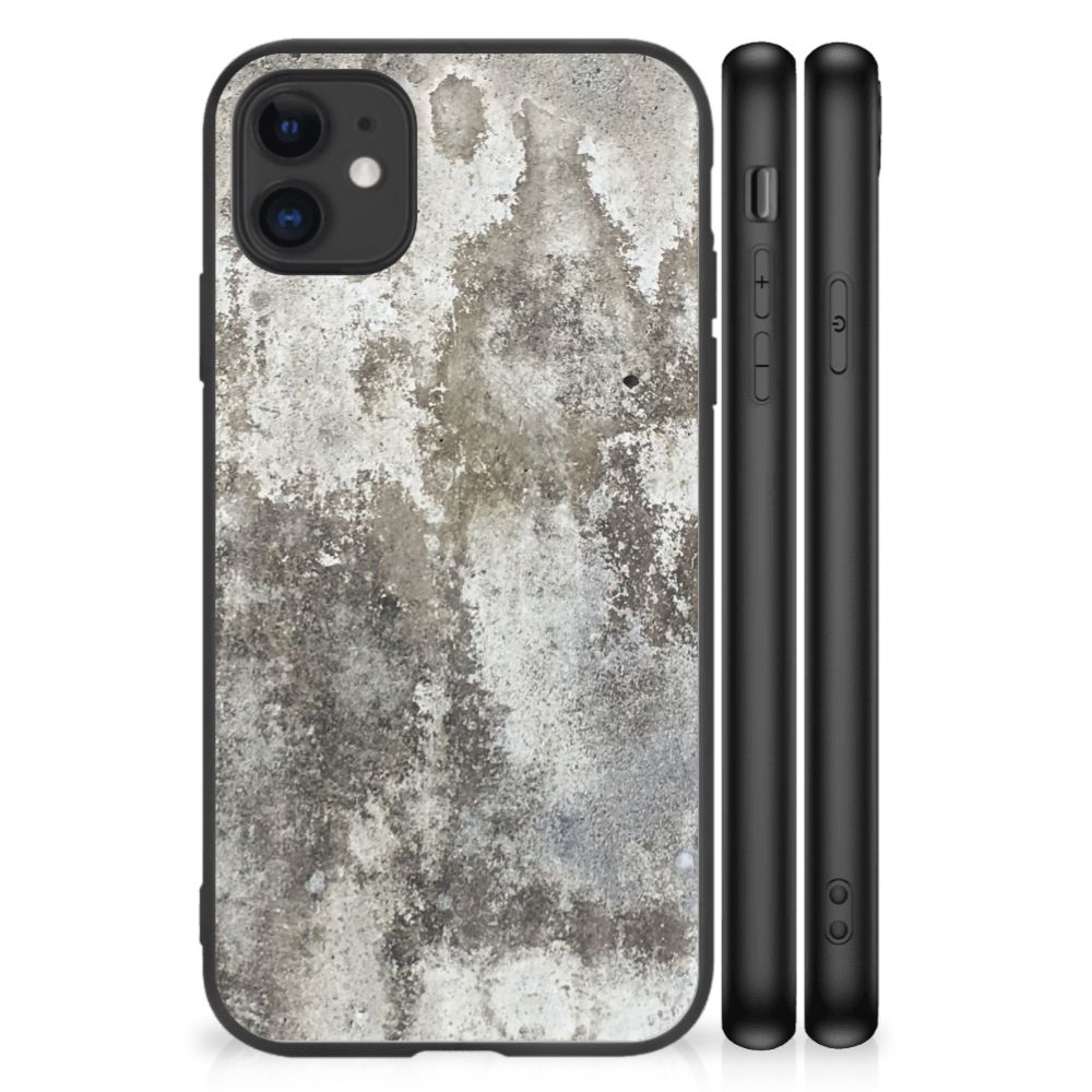 iPhone 11 Marmeren Print Telefoonhoesje Beton Print B2C Telecom